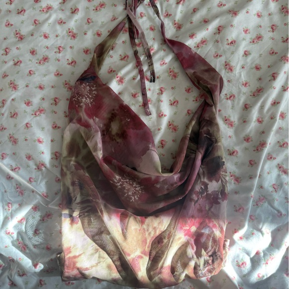 Floral Sheer Top - Picture 1 of 1